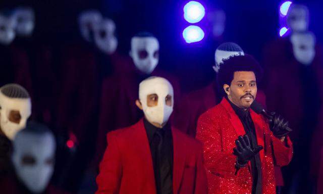 The Weeknd bei der Superbowl Halbzeit-Show