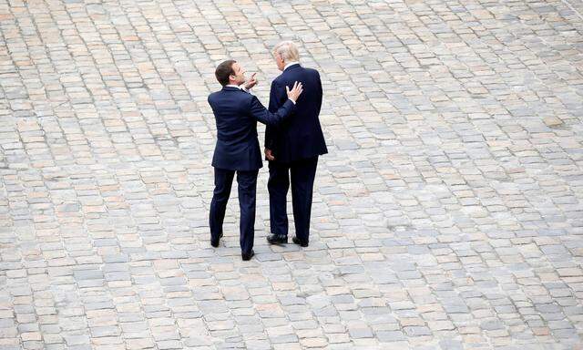 Frankreichs Präsident, Emmanuel Macron, empfing seinen US-Amtskollegen, Donald Trump, in Paris, um gemeinsam den Nationalfeiertag zu begehen.