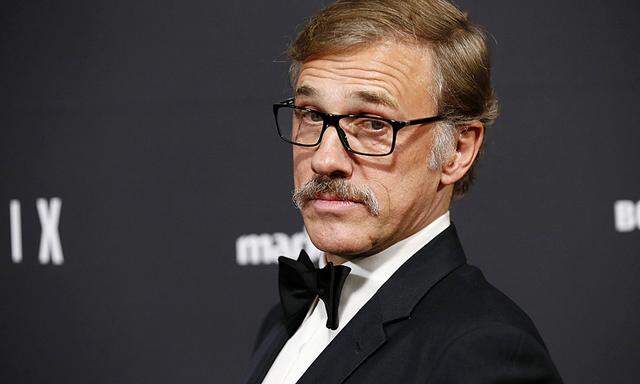 Christoph Waltz arrives at The Weinstein Company & Netflix after party in Beverly Hills