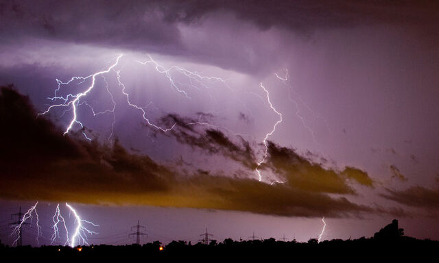 Hochspannungsleitungen