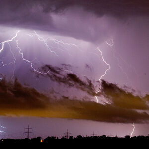 Hochspannungsleitungen