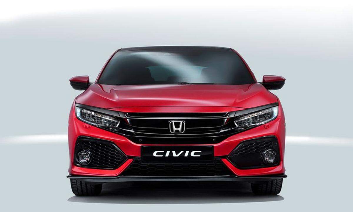 Platz 5: Honda Civic Von Rang 16 auf 5 ging es rauf für den Honda Civic, der sich 179.948 Mal verkaufte.