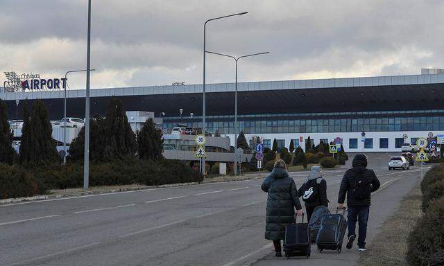 Der Flughafen von Chisinau blieb mehrere Stunden lang gesperrt.