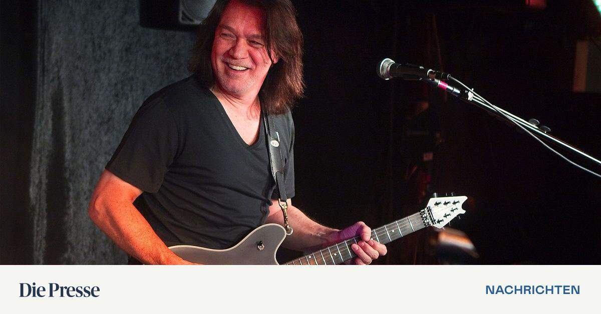 Eddie Van Halen Der Letzte Gitarren Boss Ist Tot 