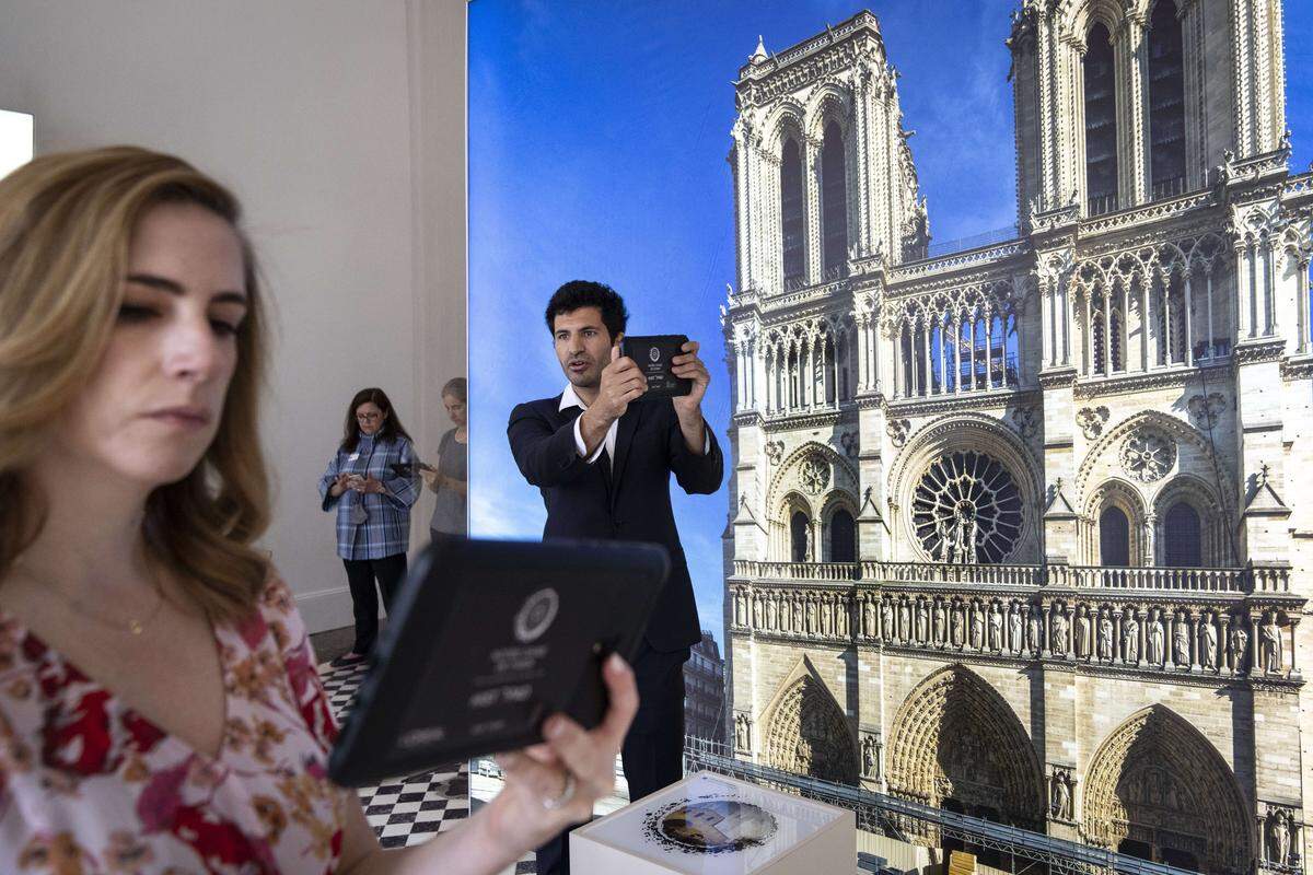 "Notre-Dame de Paris, l'Exposition Augmentée" ist die erste Augmented Reality-Ausstellung, die dem Pariser Wahrzeichen gewidmet ist.