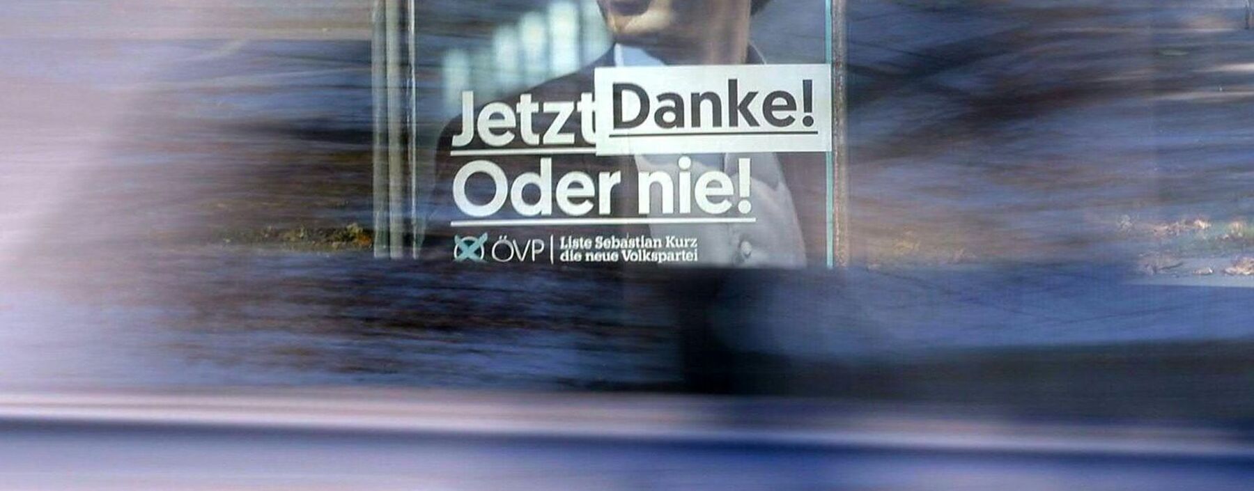 NACH DER NR-WAHL: PLAKAT LISTE SEBASTIAN KURZ