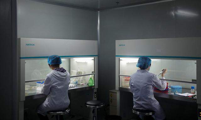 Symbolbild: Ein Labor im chinesischen Shenzhen