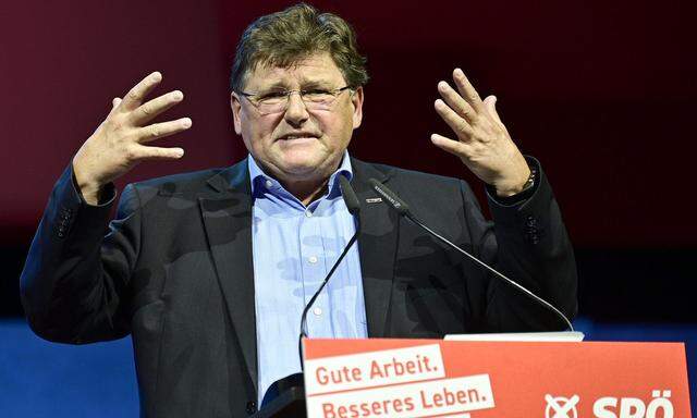 Rainer Wimmer, Chef der Sozialdemokratischen Gewerkschafter.