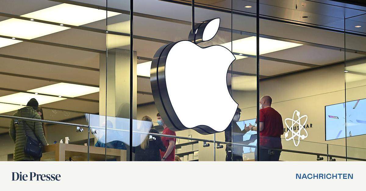 Nächster Rekord: Apple Erreicht Börsenwert Von Drei Billionen Dollar ...