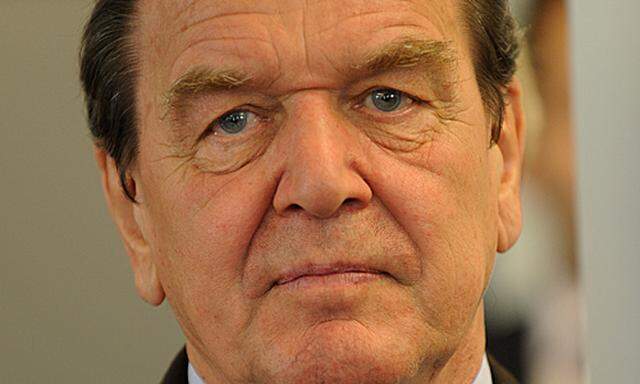 Gerhard Schroeder fuer Vereinigte