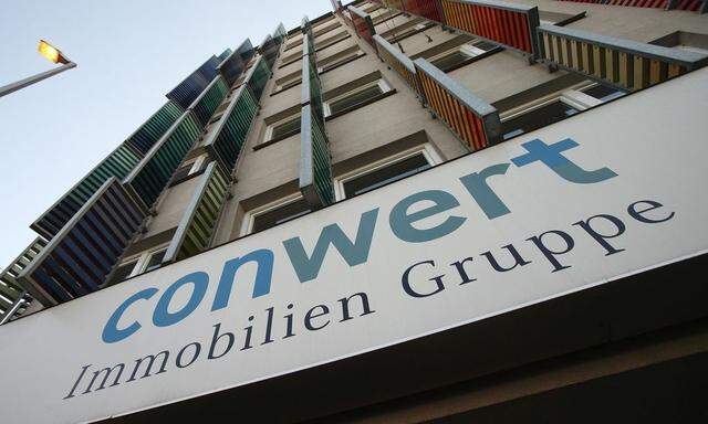 The headquarters of Austrian properties group Conwert 