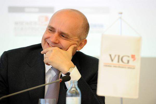 Peter Hagen VIG-Vorstandschef  Vergütung: 1,17 Millionen Euro