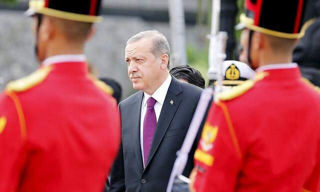 Der Präsident der Türkei: Recep Tayyip Erdogan.