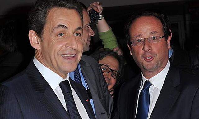 Nicolas Sarkozy und Francois Hollande gelten als aussichtsreichste Bewerber um das französische Präsidentamt