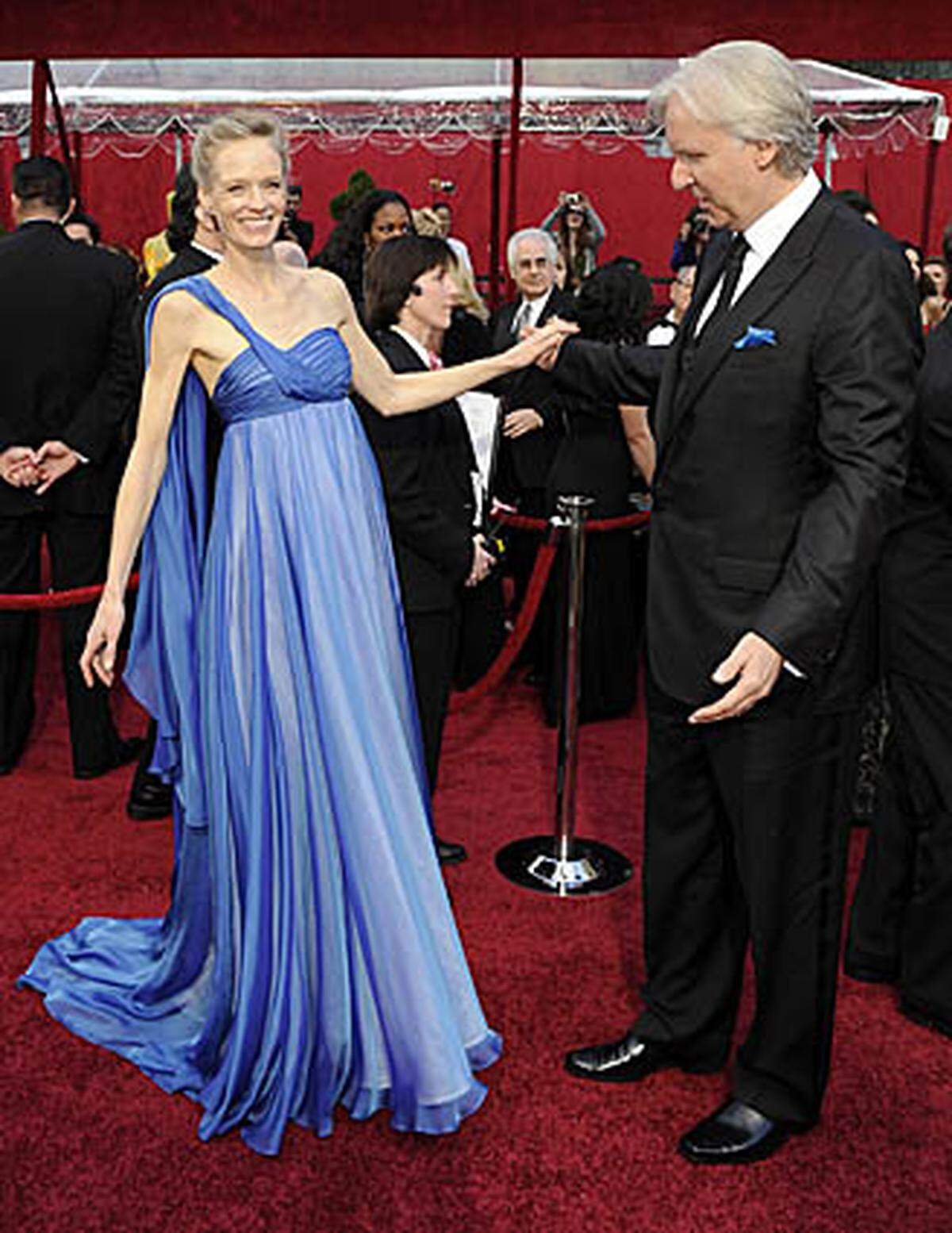 James Camerons (mit Ehefrau) "Avatar" war neun Mal nominiert. Seine größte Konkurrentin war seine Exfrau, ...