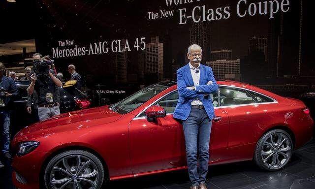 Daimler-Chef Dieter Zetsche:  "Unser neues Ziel ist, oben zu bleiben"