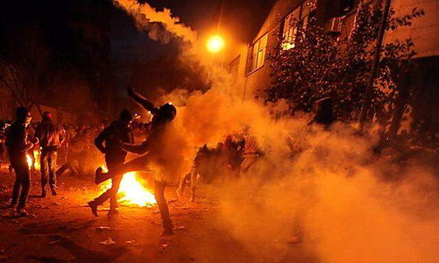 EGYPT SOCCER CLASHES IN CAIRO