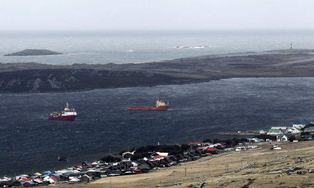 Haende Auch zuendelt FalklandKonflikt