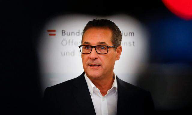 Vizekanzler Heinz-Christian Strache (FPÖ)