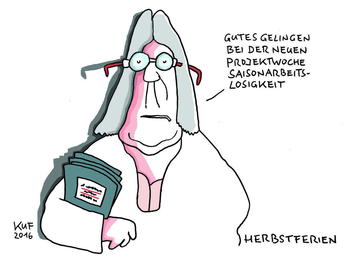 Zum Déjà-Vu-Artikel "Kritik der pädagogischen Urlaubsmaximierung" von Hans Winkler. Der Autor war langjähriger Leiter der Wiener Redaktion der "Kleinen Zeitung".