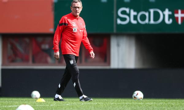 ÖFB-Teamchef Ralf Rangnick.