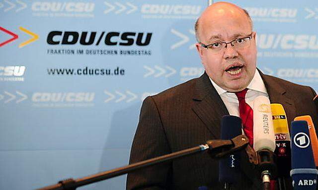 CDU-Politiker Peter Altmaier