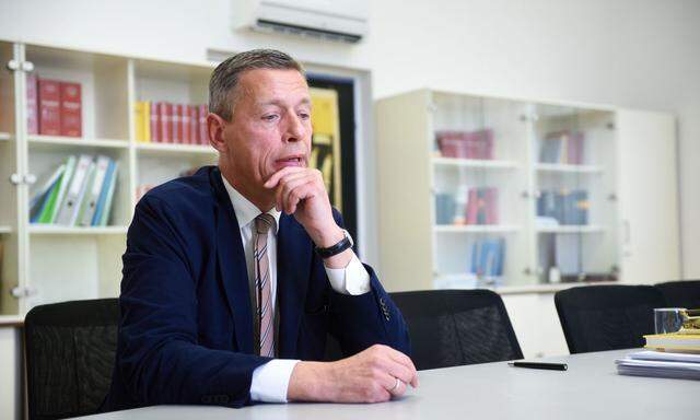 Der suspendierte Justiz-Sektionschef Christian Pilnacek