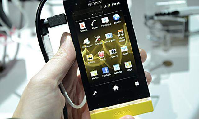 Xperia erste Auftritt Sony