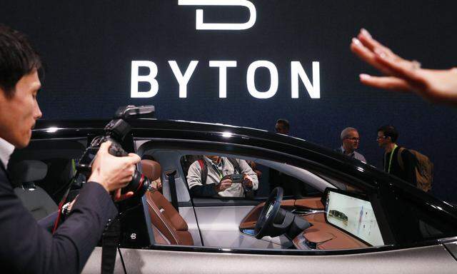 Nicht auf einer klassischen Automesse, sondern auf der aktuellen Consumer Electronic Show in Las Vegas stellte Byton sein Elektroauto vor.