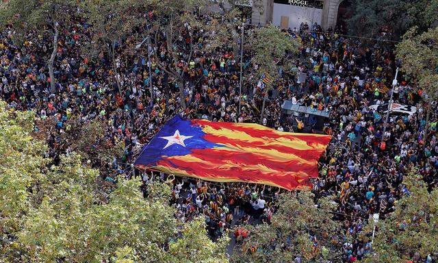 Proteste in Barcelona