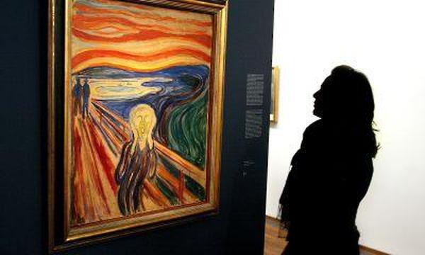 Edvard Munchs „Der Schrei“ vor blutrotem Himmel - Die Klimakrise stellt den Schrei in einen anderen Kontext, meint Soziologe Schultz.