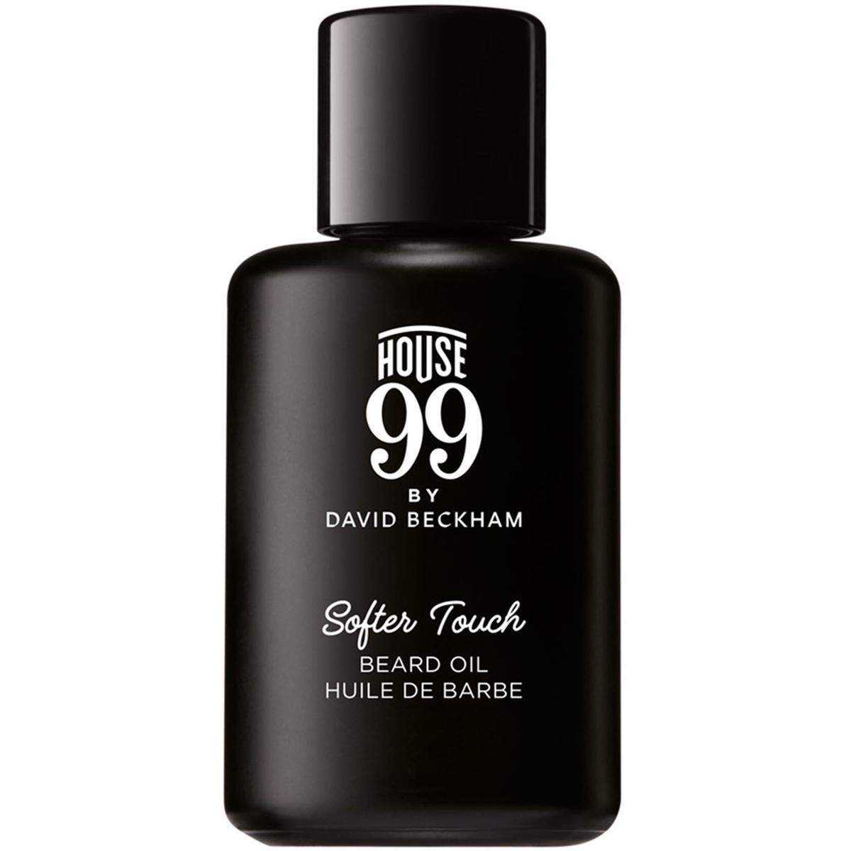 David Beckham hat mit House 99 ein eigenes Grooming-Label gegründet. Dabei darf Bartöl nicht fehlen. Öl "Soft Touch", 30 ml um 25 Euro.