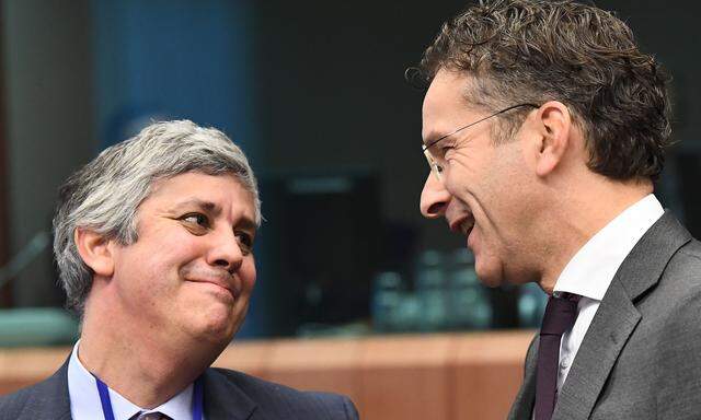 Eurogruppe wählt Mario Centeno zum Nachfolger von Jeroen Dijsselbloem (re)