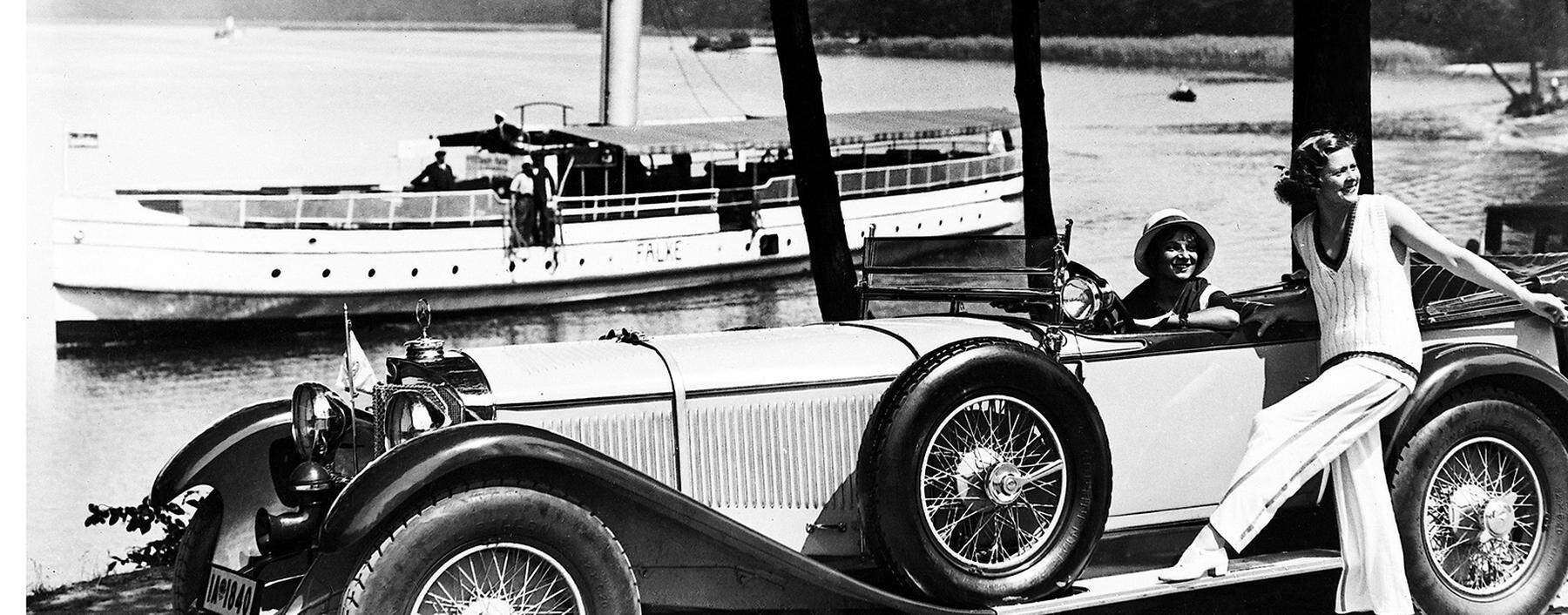 Mobiler Prunk der Zwanziger: Spitzenmodell SS von Mercedes-Benz, gebaut von 1928 bis 1934.