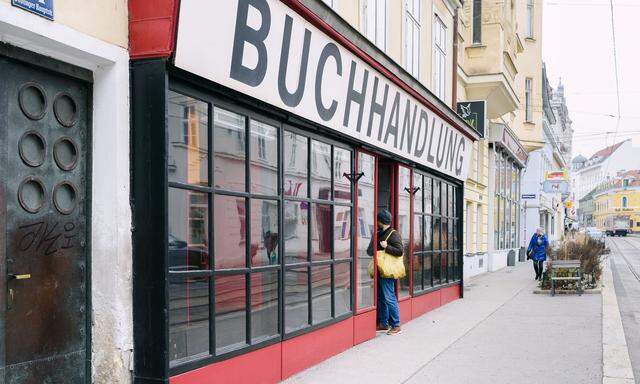 Buchhandlung Fritsch, Döblinger Hauptstraße.