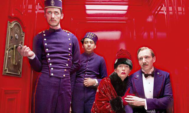 Hier stimmt der Service immer: Wes Andersons buntes „Grand Budapest Hotel“.