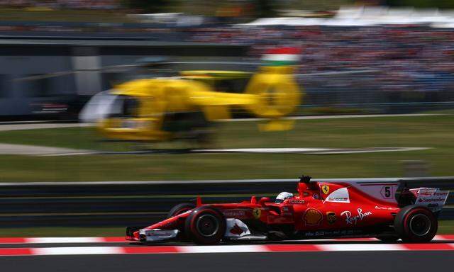 Hungarian Grand Prix Hungaroring 27 30 July 2017 29 07 2017 Free Practice 3 Sebastian Vettel