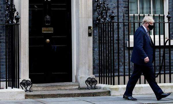 Premierminister Boris Johnson gerät immer stärker unter Druck