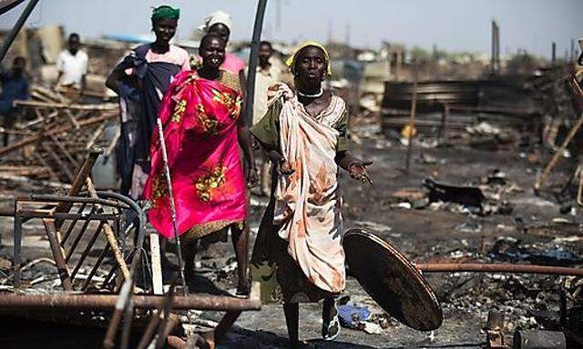 Flüchtlingsfrauen im Südsudan 