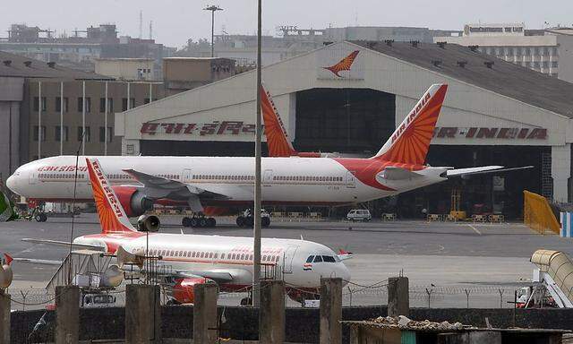 Archivbild: Ein Air India-Flug von Italien nach Neu Delhi wurde zur Zweitagesreise.