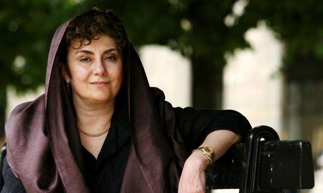 Exclusive close-up of Zoya Pirzad, Iranian author in Paris, France on May 28th, 2007