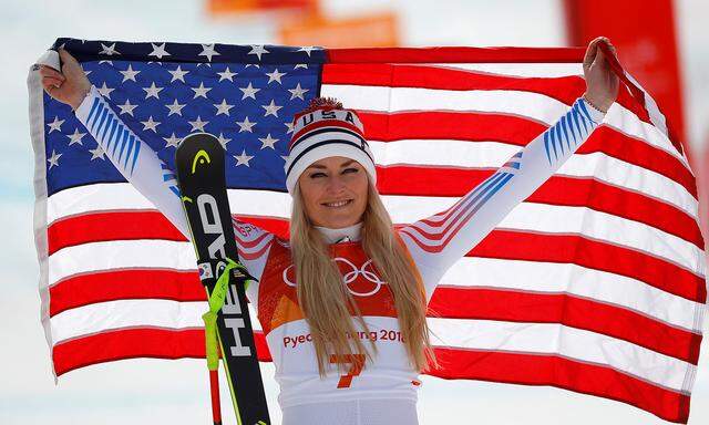 Bei den Winterspielen in Pyeongchang fuhr die Amerikanerin zu Bronze. 