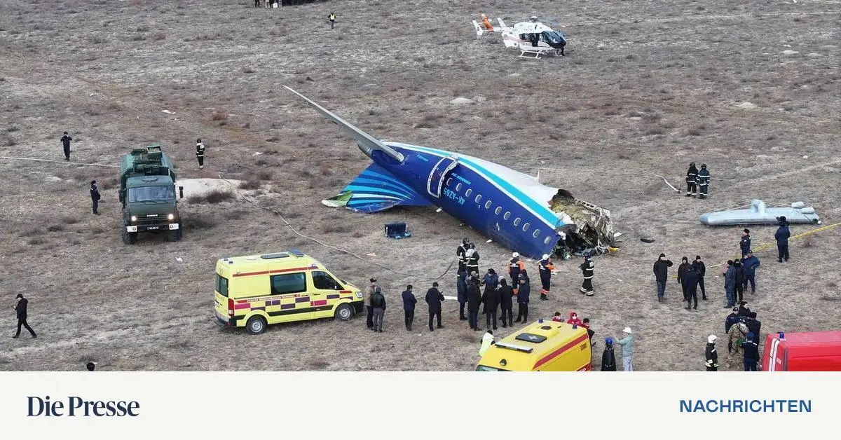 In Vogelschwarm geraten? Passagierflugzeug in Kasachstan abgestürzt