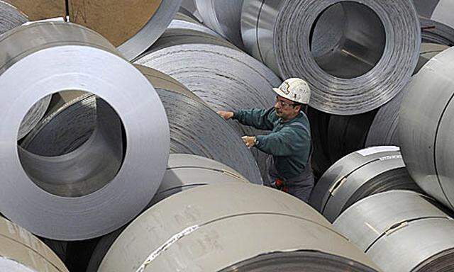 Eisenerz Lieferanten setzen Stahlindustrie