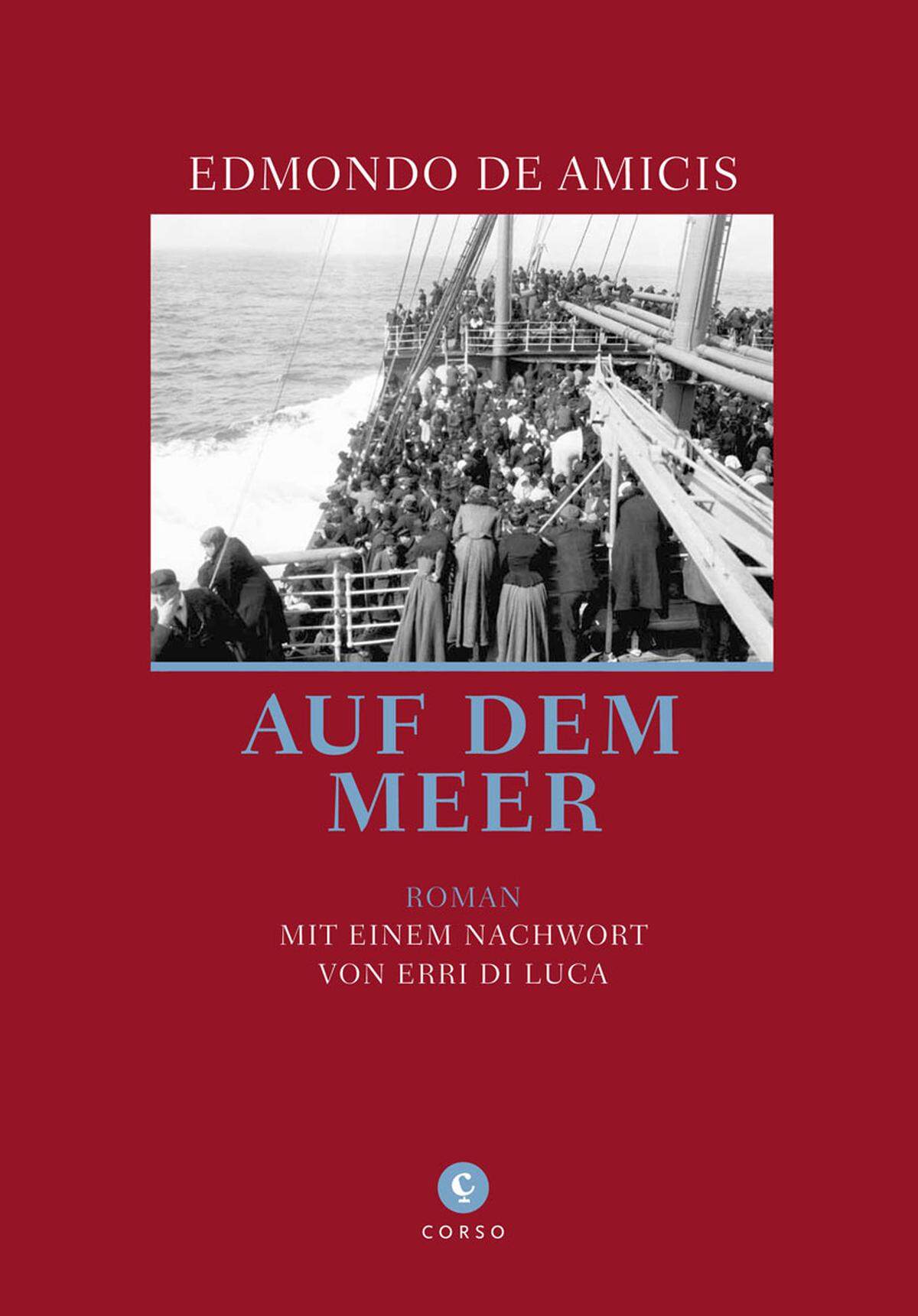 60 Millionen Menschen auf der Flucht, in einem einzigen Jahr, 2014! Eine unfassbare Zahl, die ein bisschen vorstellbarer wird, setzt man die Flüchtlingswelle von heute in Relation zur europäischen Auswanderungswelle im 19. Jahrhundert. Millionen Verzweifelte flüchteten damals innerhalb von 100 Jahren aus der Alten in die Neue Welt. Der italienische Autor Edmondo de Amici begleitete 1884 an Bord der Galileo 1800 Menschen, 1600 davon italienische Bauern und Tagelöhner, nach Montevideo. "Auf dem Meer", sein Buch über das Leben an Bord, ist mehr Reportage als Roman, es zu lesen bedeute, schreibt Erri de Luca im Nachwort, "zu erschauern angesichts des Gegensatzes zwischen den zivilen Zuständen damals und der Barbarei heute". Dem ist nichts hinzuzufügen. Edmondo de Amicis: "Auf dem Meer", www.verlagshaus-roemerweg.de