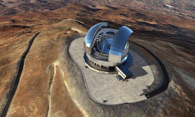 Das Extremely Large Telescope kostet 1,1 Milliarden Euro 