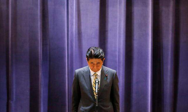 Umstrittene Aussage des ehemaligen japanischen Premierministers Shinzo Abe