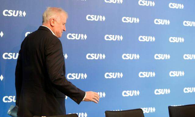 CSU meeting in Munich