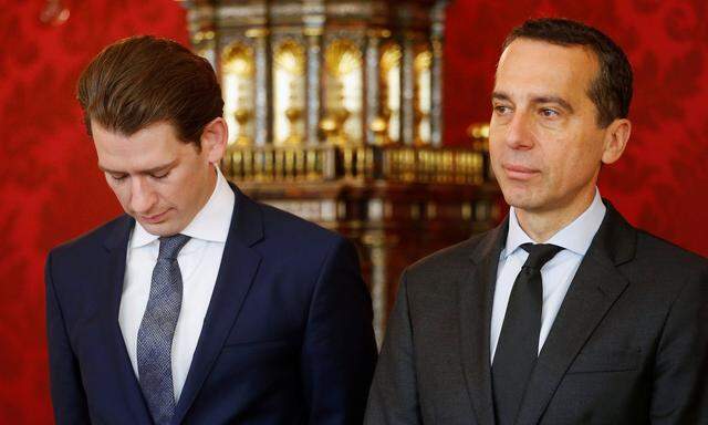 Der Kanzler und der neue ÖVP-Chef haben im Vertrauensindex verloren