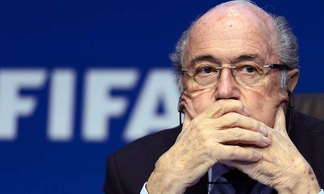 Der suspendierte Fifa-Chef Sepp Blatter